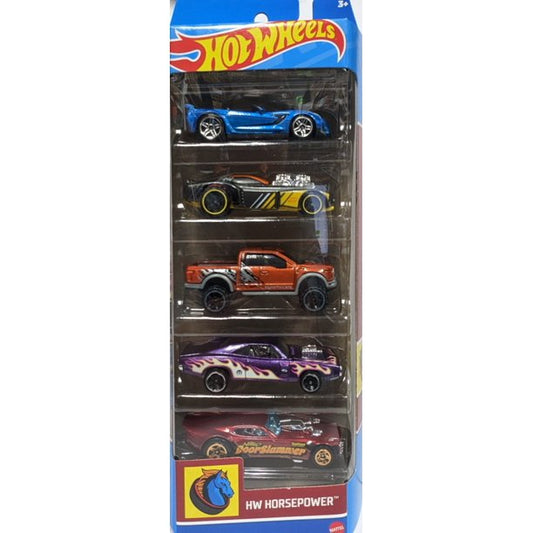 Hot Wheels 5 pack HW Horsepower