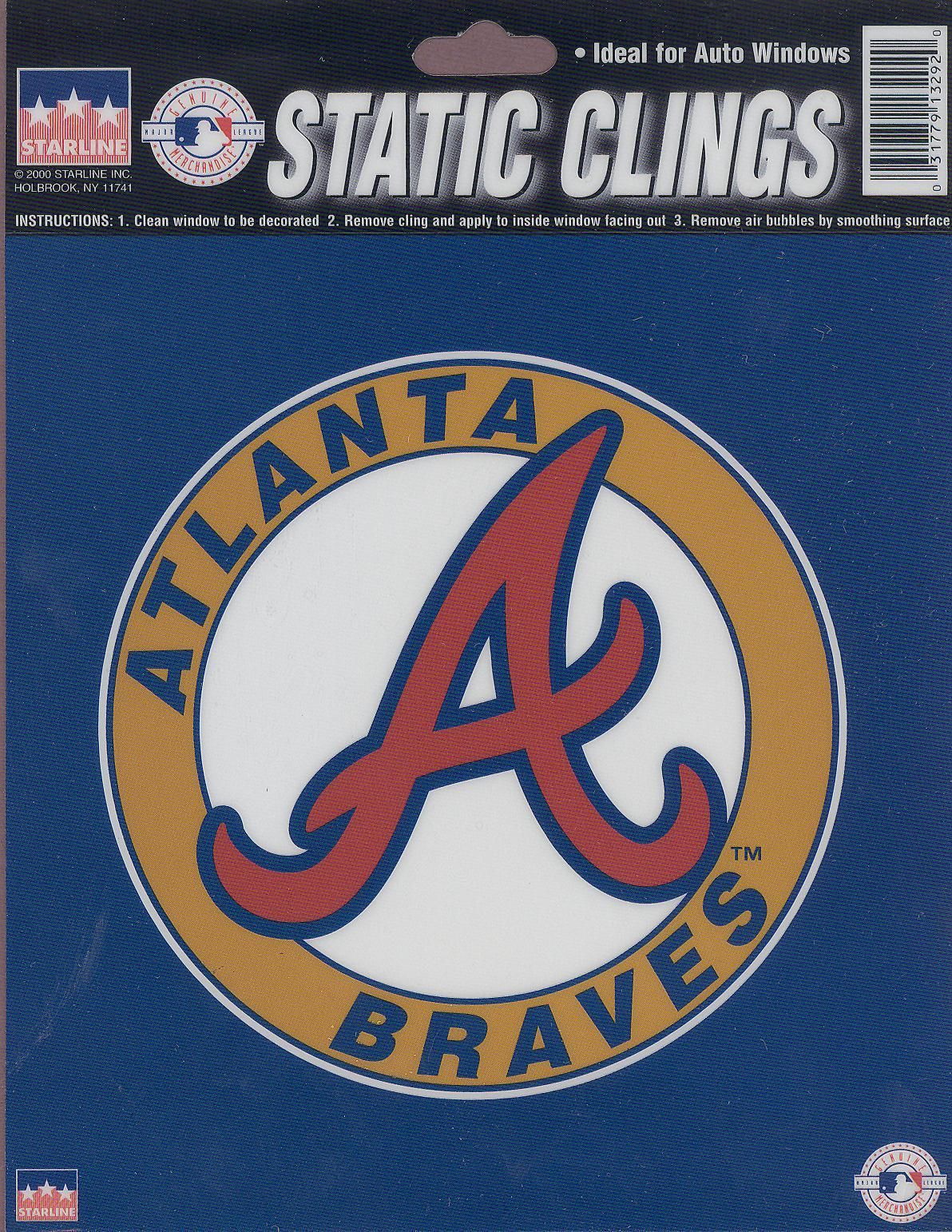 Atlanta Braves Window Cling