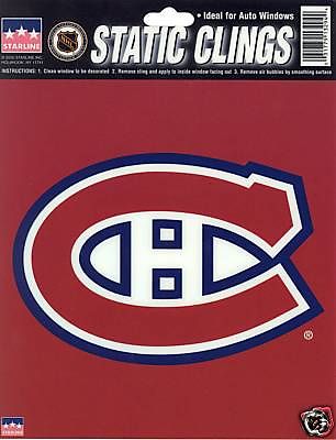Montreal Canadiens Window Cling