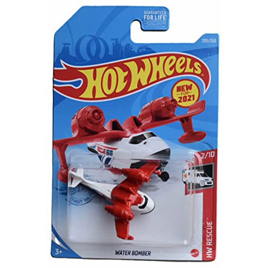 Hot Wheels Water Bomber, HW Rescue 2/10 White 205/250