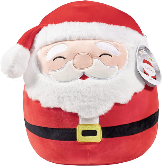Squishmallows Kellytoy 2021 Christmas 16" Nick the Santa Claus - walk-of-famesports