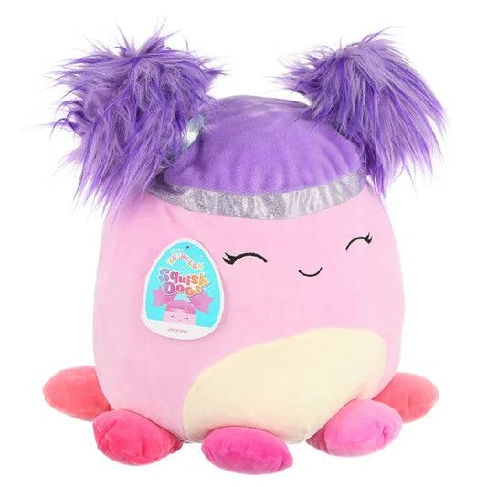 Squishmallows Jeanne The Octopus 14" Squish-Doos Stuffed Plush