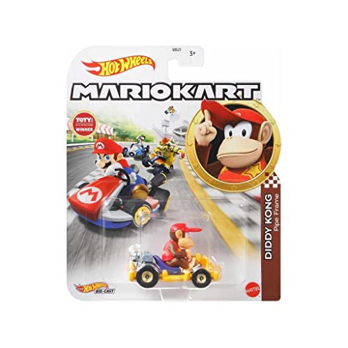 Hot Wheels Mario Kart Diddy Kong Pipe Frame