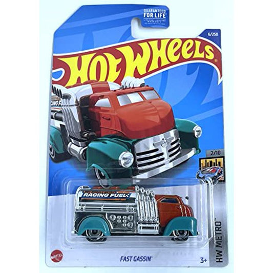 Hot Wheels Fast Gassin HW Metro 2/10 6/250 - Assorted