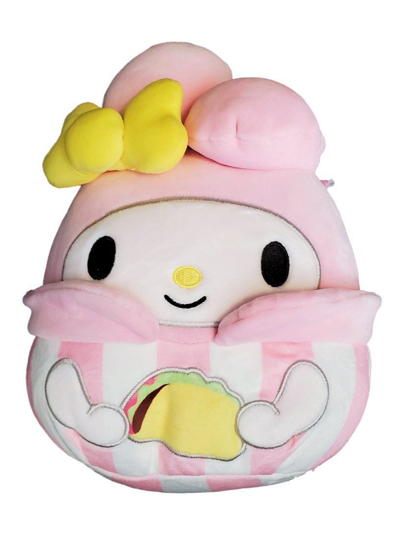 Squishmallows Hello Kitty My Melody with Taco 8" Stuffed Plush - walk-of-famesports