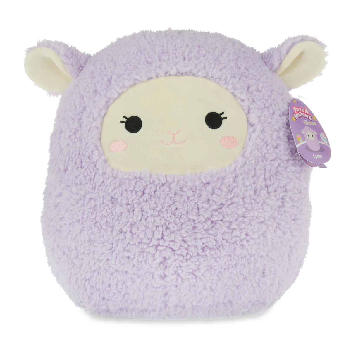 Fuzzamallow Sloth Squishmallows Fuzzamallow Lydia the Lamb 12