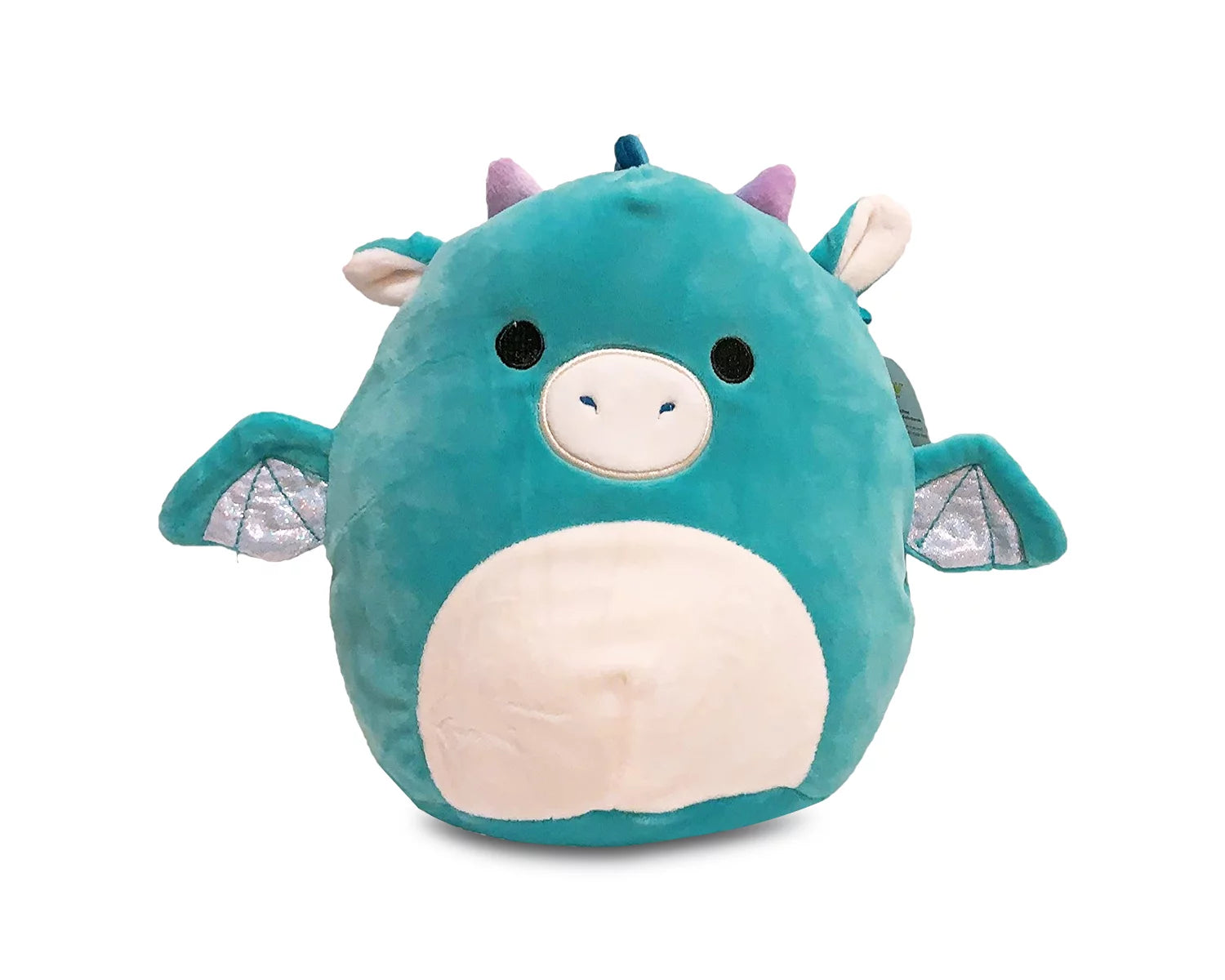 Squishmallows Tatiana the Blue Dragon 3.5" Stuffed Plush Clip - walk-of-famesports
