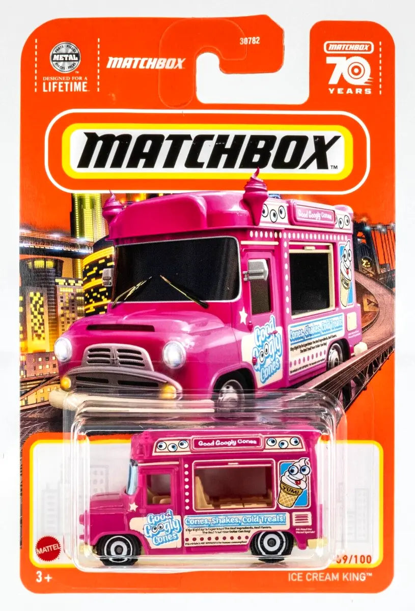 2023 Matchbox Mainline Cars 70 Years - Assorted Style to Choose - walk-of-famesports