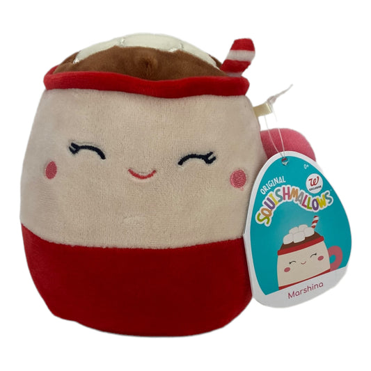Squishmallows 16" Marshina Hot Chocolate Cocoa Stuffed Plush - walk-of-famesports