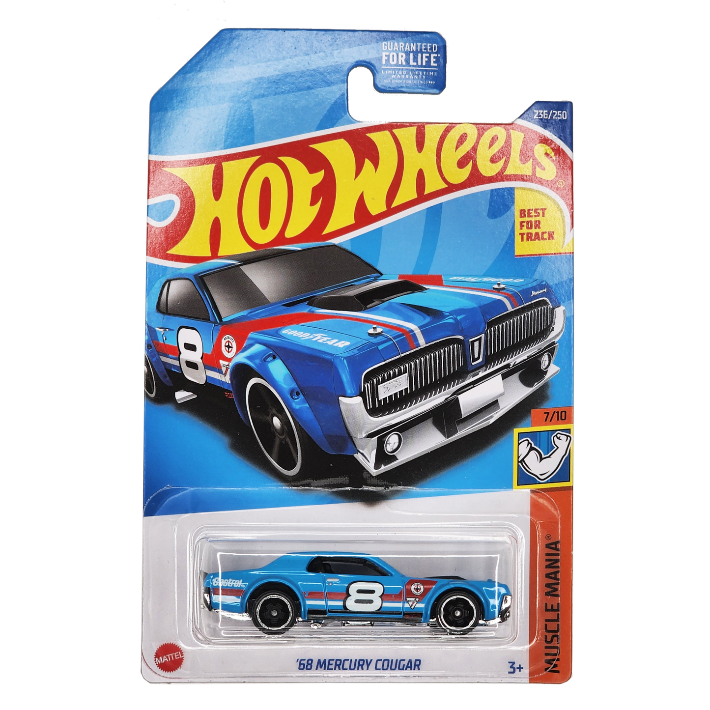 Hot Wheels '68 Mercury Cougar Muscle Mania 7/10 236/250