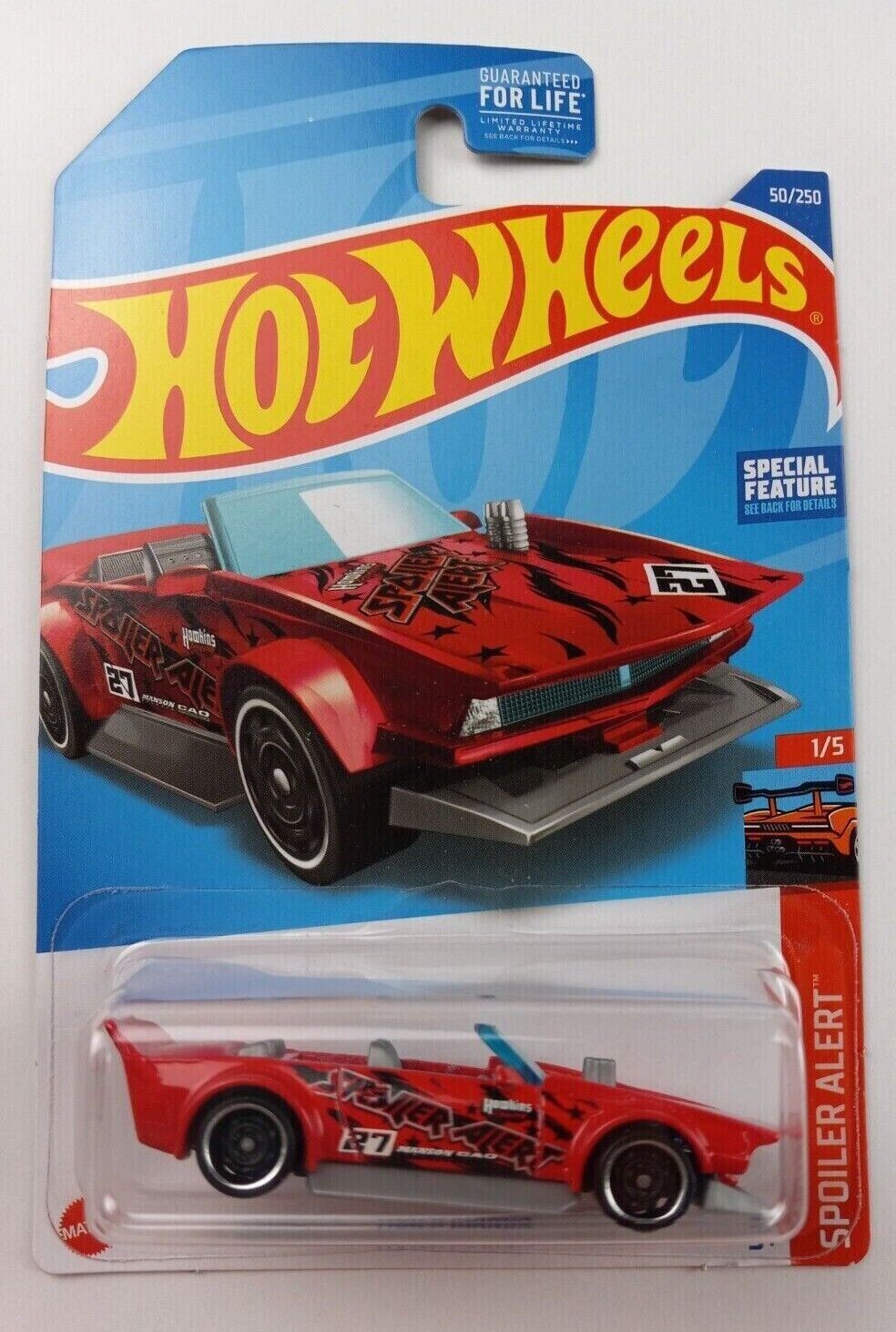 Hot Wheels Track Manga Spoiler Alert 1/5 50/250 - Assorted