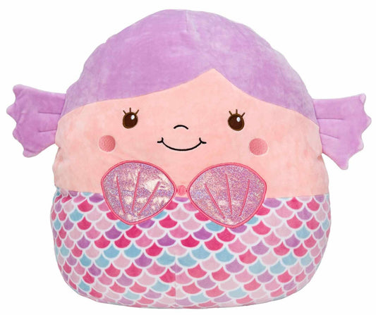 Squishmallows Denise the Mermaid 16" Stuffed Plush