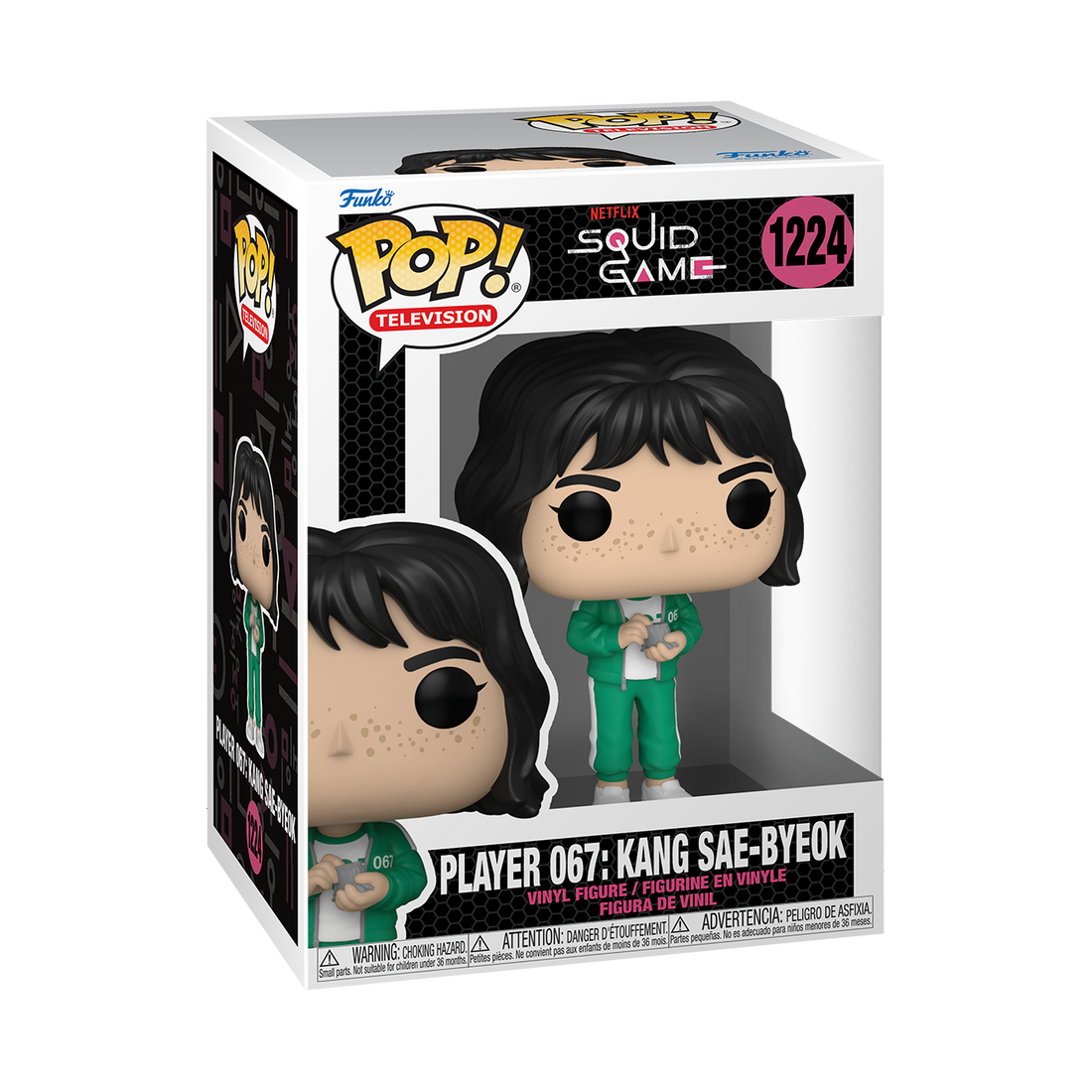 Funko Pop! Squid Game #1224 Player 067 Kang Sae-Byeok