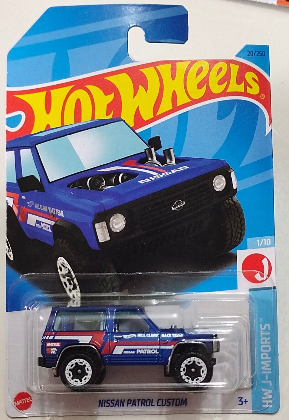 Hot Wheels Nissan Patrol Custom White HW J-Imports 1/10 20/250 - Assorted Color - walk-of-famesports