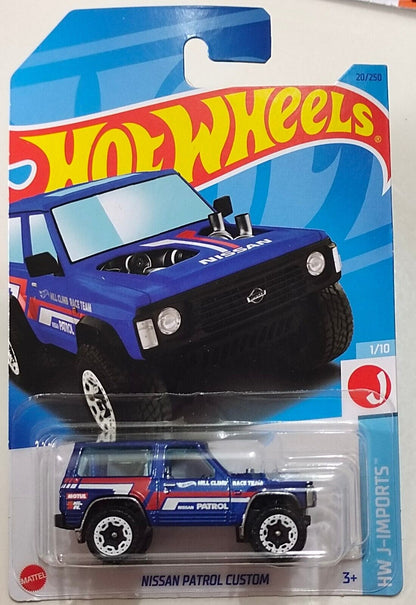 Hot Wheels Nissan Patrol Custom White HW J-Imports 1/10 20/250 - Assorted Color - walk-of-famesports
