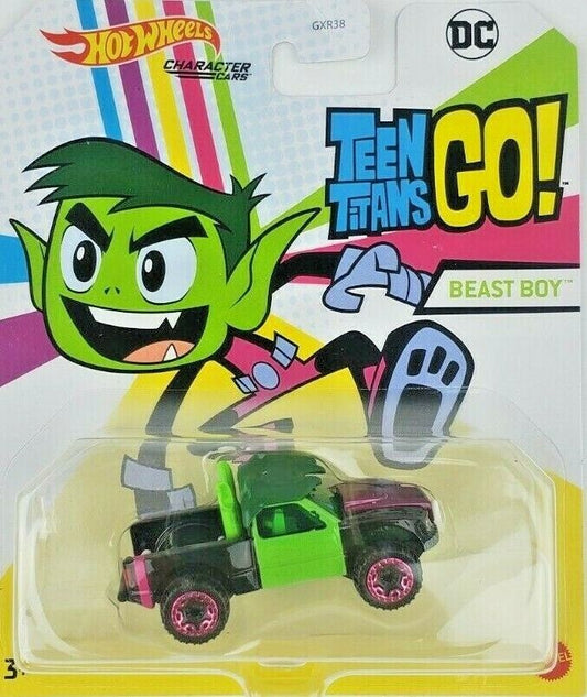 Hot Wheels Teen Titans Beast Boy Character Cars