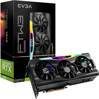EVGA GeForce RTX 3080 FTW3 ULTRA GAMING 10GB GDDR6X Graphics Card (Open Box)