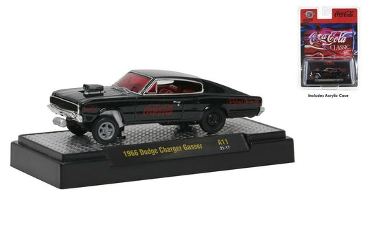M2 Machines Coca-Cola 1966 Dodge Charger Gasser A11 21-17