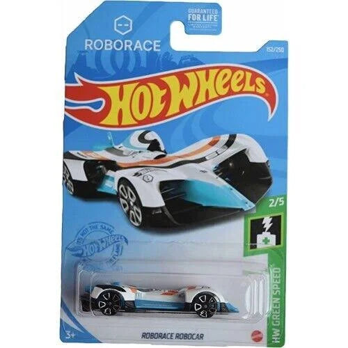 Hot Wheels Roborace Robocar, HW Green Speed 2/5 Blue 152/250