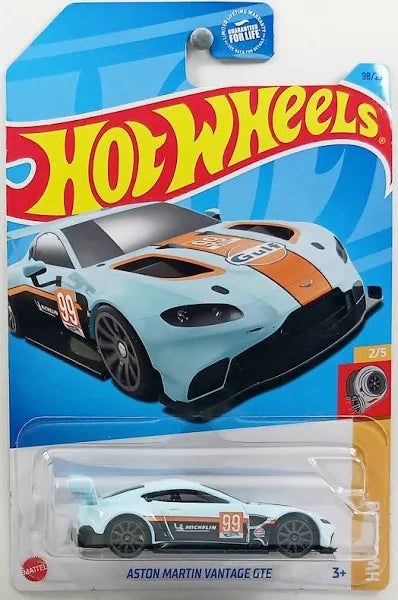 Hot Wheels Aston Martin Vantage GTE HW Turbo 2/5 98/250 - walk-of-famesports