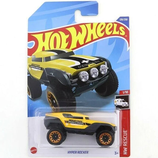 Hot Wheels Hyper Rocker Yellow HW Rescue 1/10 120/250