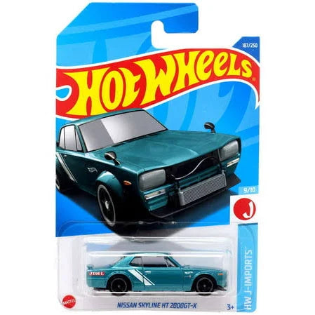 Hot Wheels Nissan Skyline HT 2000GT-X HW J-Imports 9/10 187/250