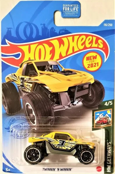 Hot Wheels Twinnin 'N Winnin, HW Getaways 4/5, 116/250