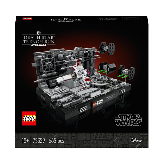 LEGO Star Wars Death Star Trench Run Diorama Set 75329
