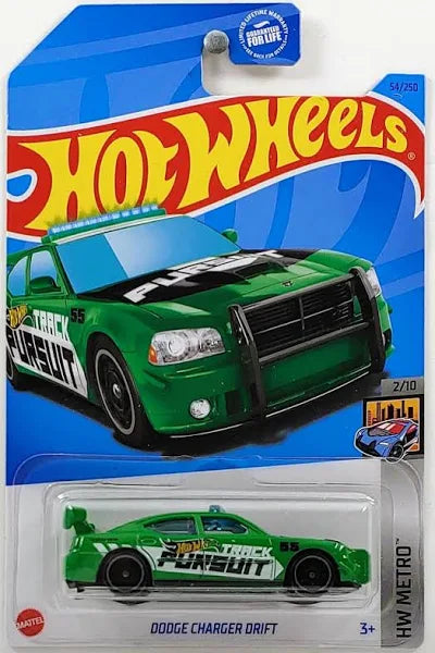 Hot Wheels Dodge Charger Drift HW Metro 2/10 54/250 (Green)