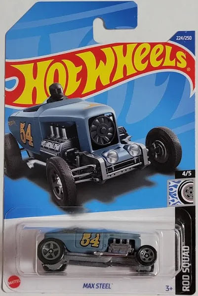 Hot Wheels Max Steel Rod Squad New Model 4/5 224/250
