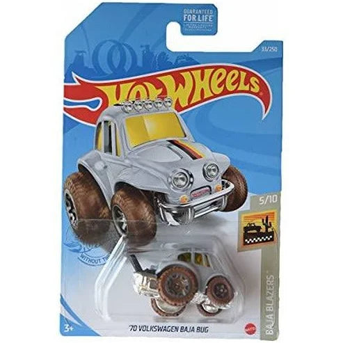 Hot Wheels '70 Volkswagen Baja Bug, Baja Blazers 5/10, 33/250