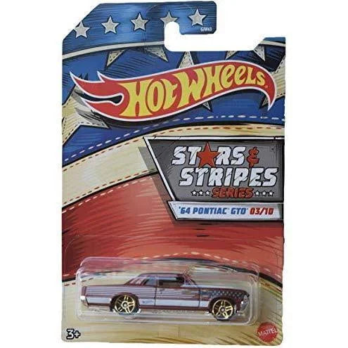 Hot Wheels Stars & Stripes Series '64 Pontiac GTO 3/10