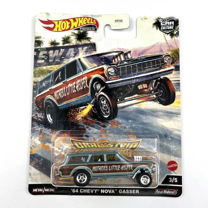 Hot Wheels Premium Car Culture Drag Strip - Set of 5 or Assorted Style
